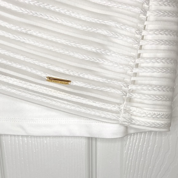 Calvin Klein Stretch Textured Short Sleeve Shirt - Picture 3 of 9